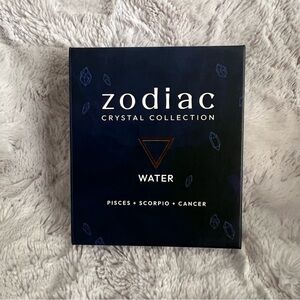 Zodiac Crystal Collection - 6 Stone Set - Water (Pisces, Scorpio, Cancer)